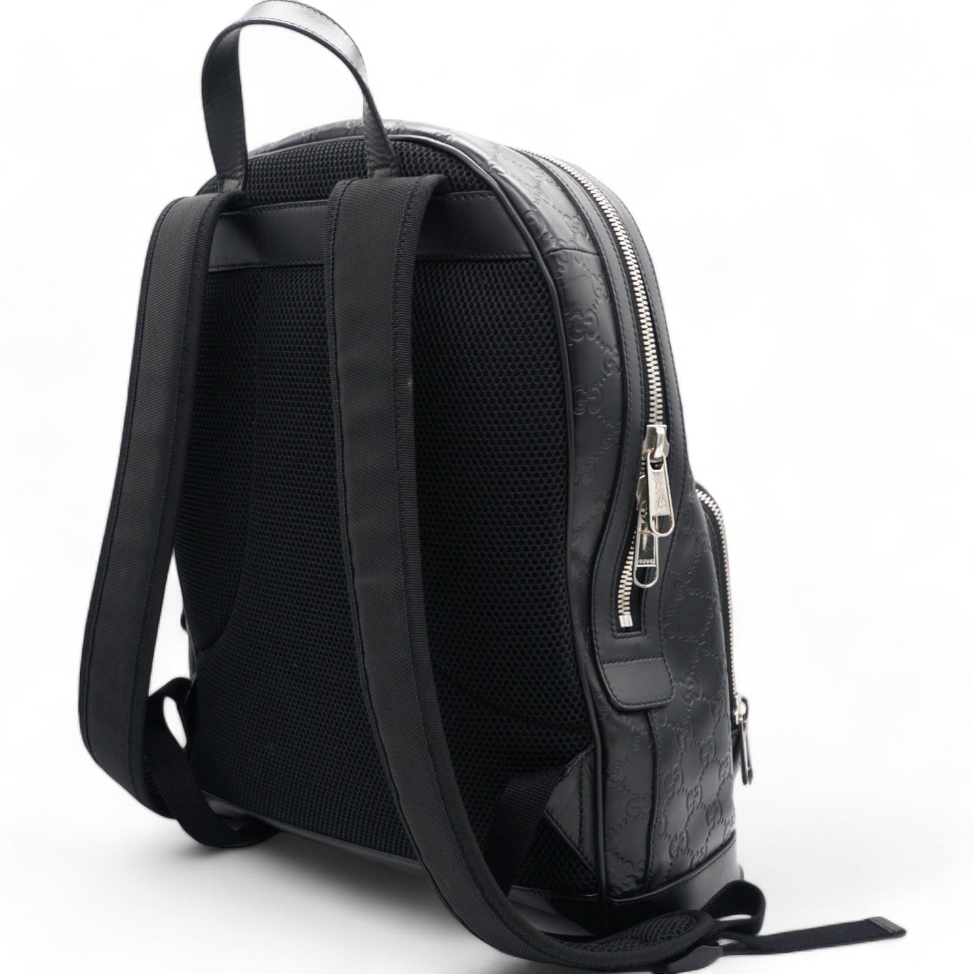 Guccissima Signature Day Backpack Black