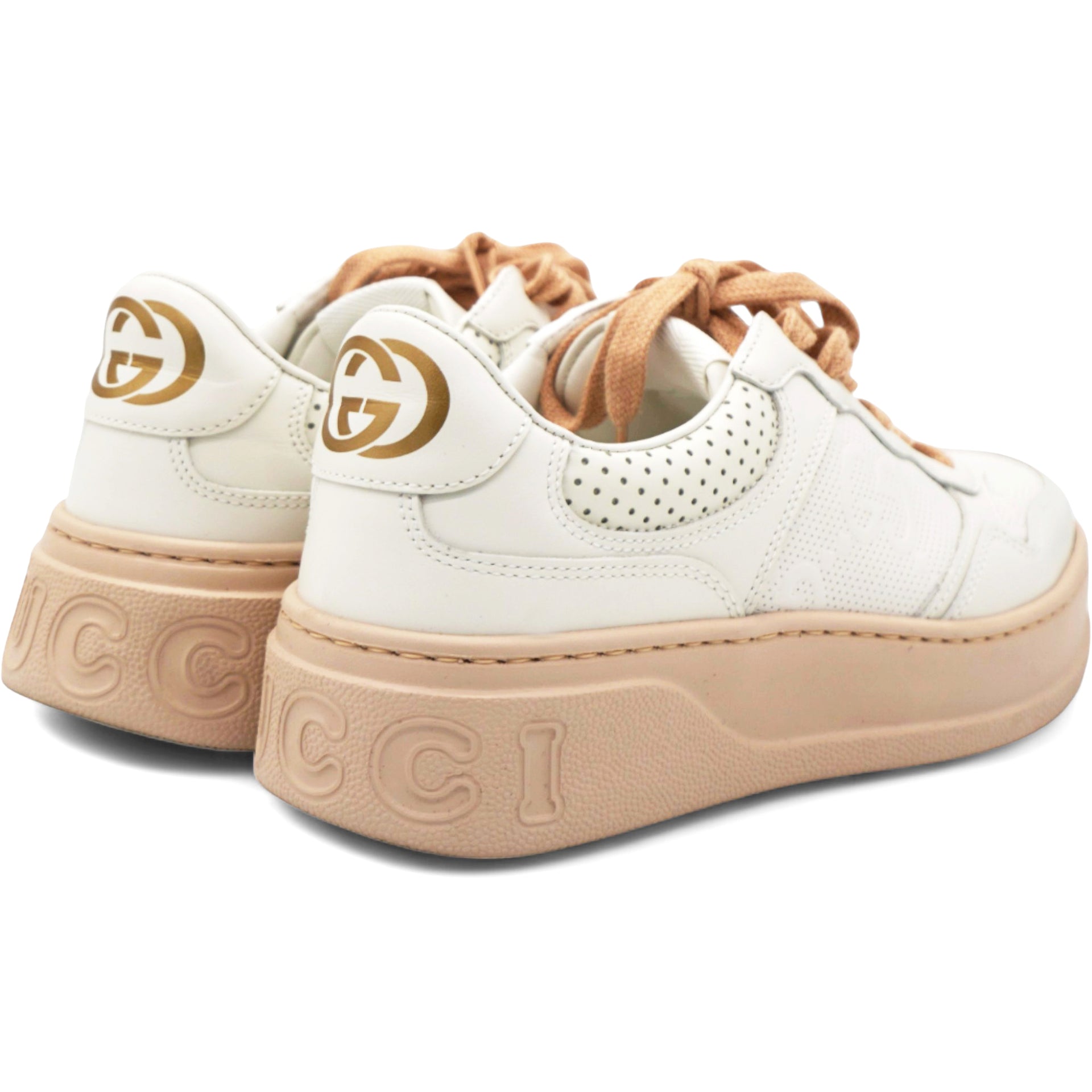 Gg Embossed Sneakers Size 35.5