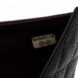 Caviar Quilted CC French Wallet Black