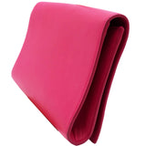 Calfskin Monogram Large Belle De Jour Clutch Lipstick Fuchsia