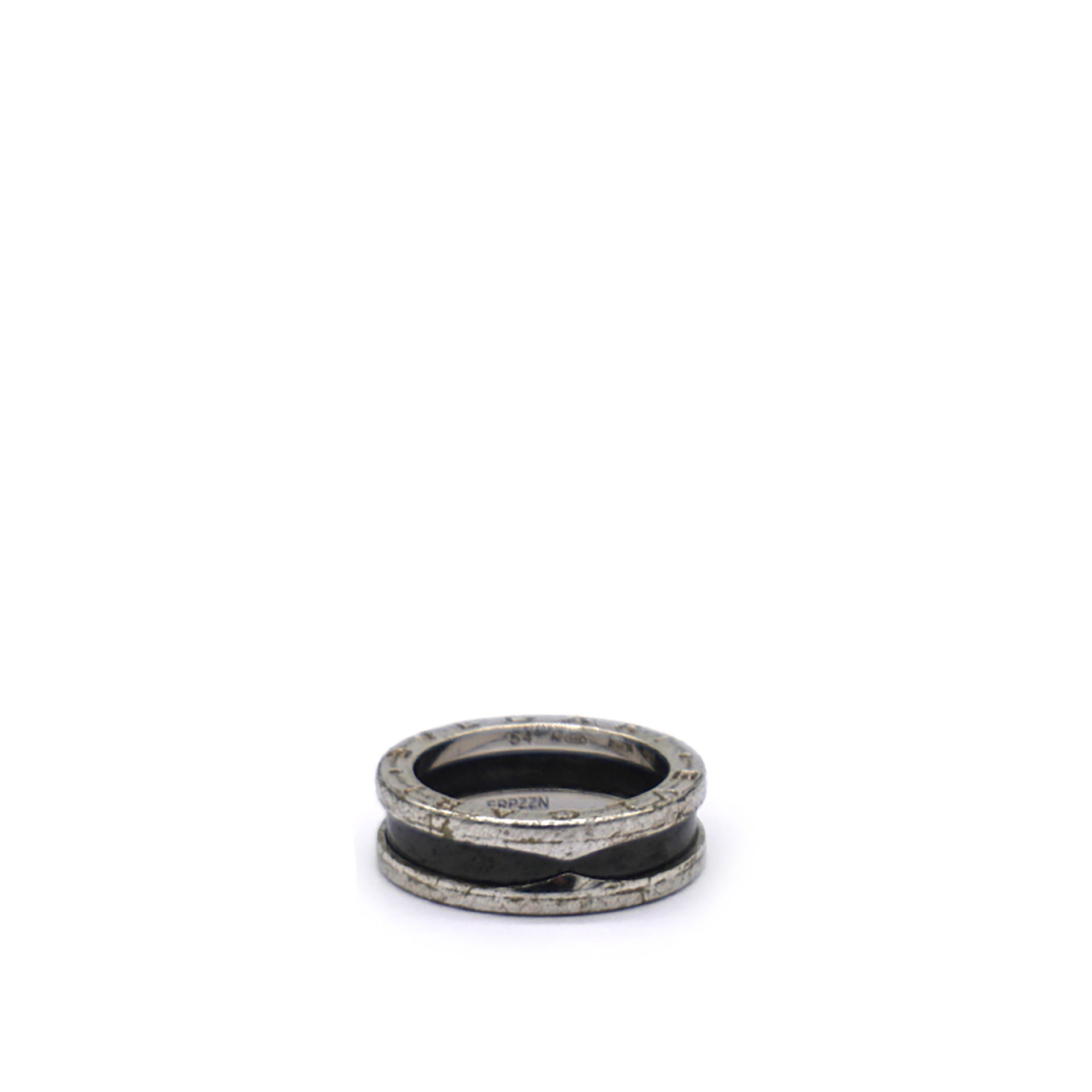 B.Zero1 Save The Children Ceramic Sterling Silver Ring Size54