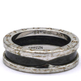 B.Zero1 Save The Children Ceramic Sterling Silver Ring Size54