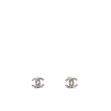 Logo EarringsSilver/Crystal