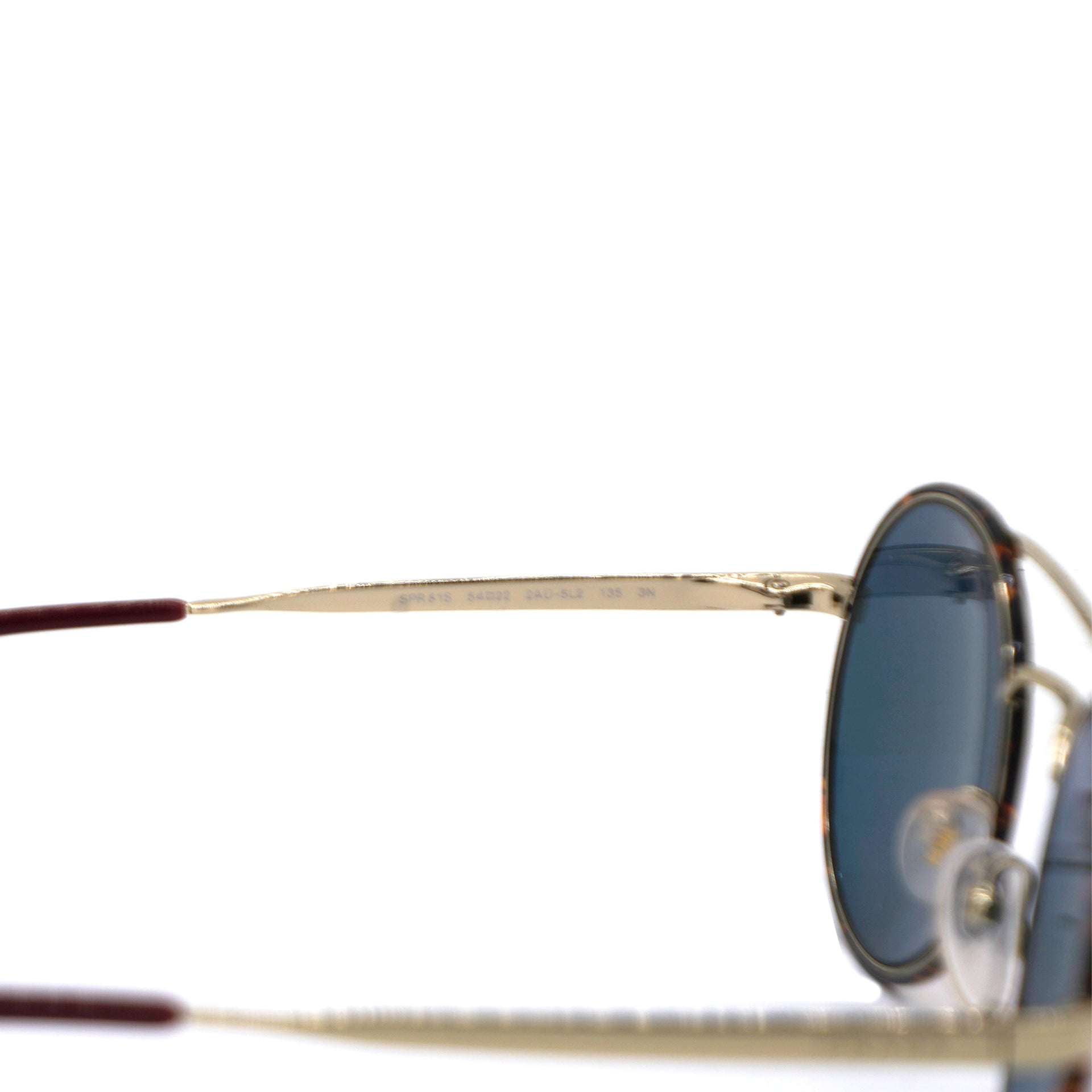 Dark Havana Brown/ Pink Mirrored Cinema Round Sunglasses