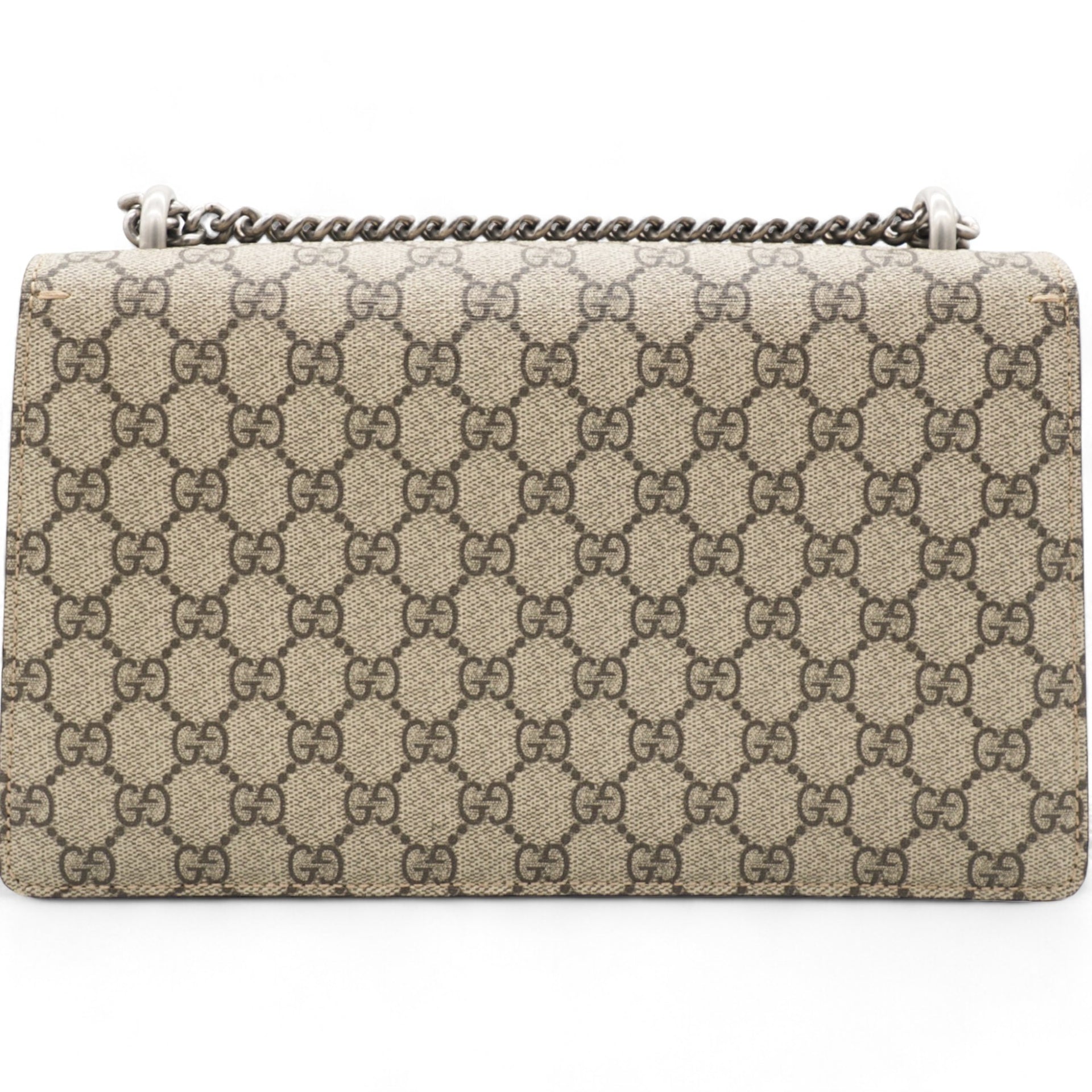 GG Supreme Monogram Small Dionysus Shoulder Bag Taupe