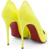 Patent Pigalle Pumps Fluo Yellow Size 37