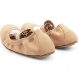 Micro Mesh Academy Lace-Up Ballerina Flats Nude 38.5