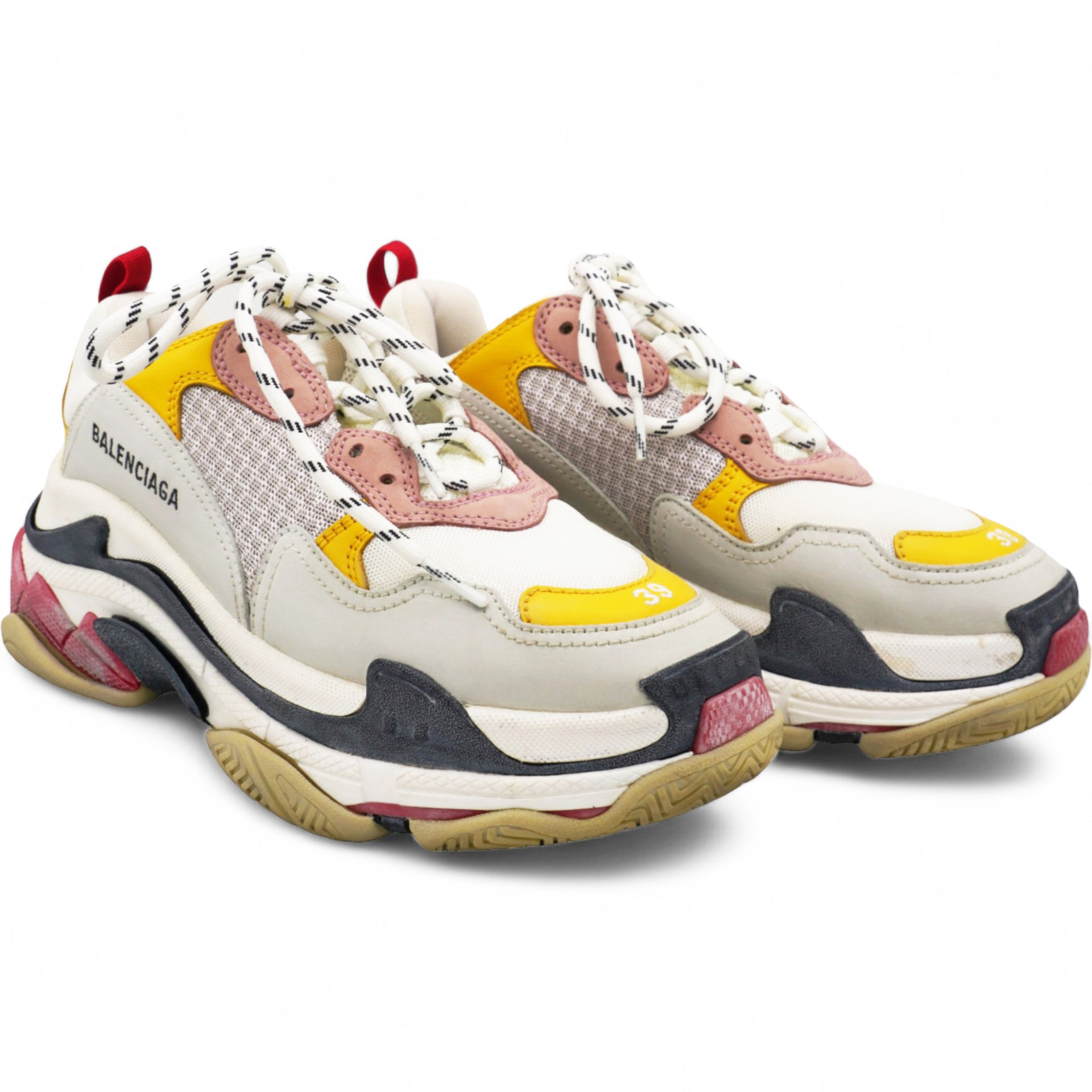 Balenciaga triple s womens yellow online