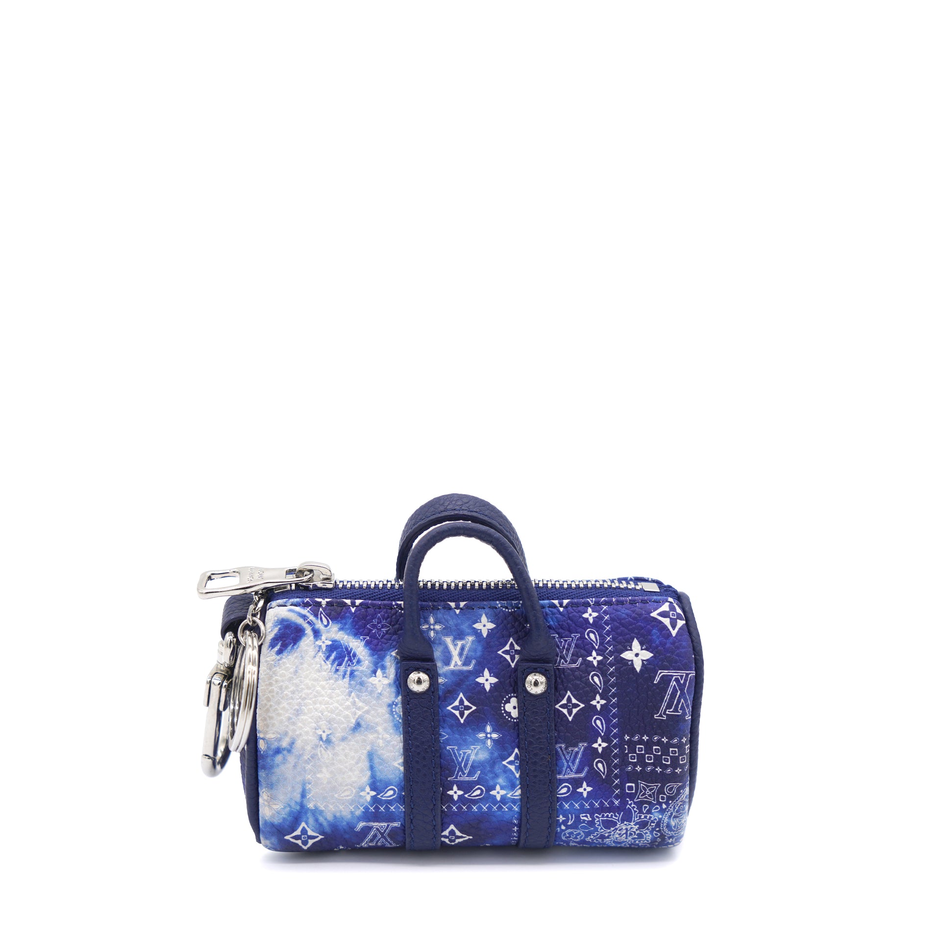 Louis Vuitton, Bags, Louis Vuitton Monogram Bandana Mini Keepall Pouch  Keychain Bag Charm