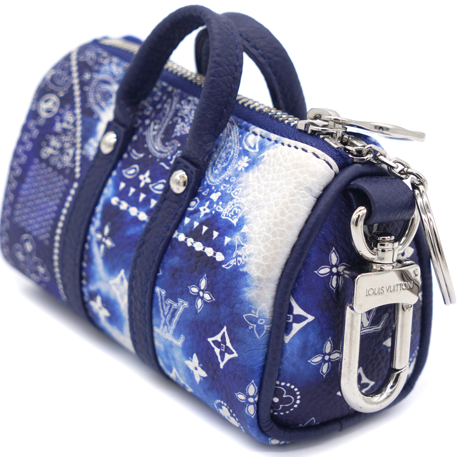 Louis Vuitton Mini Keepall Bag Charm And Key Holder Monogram