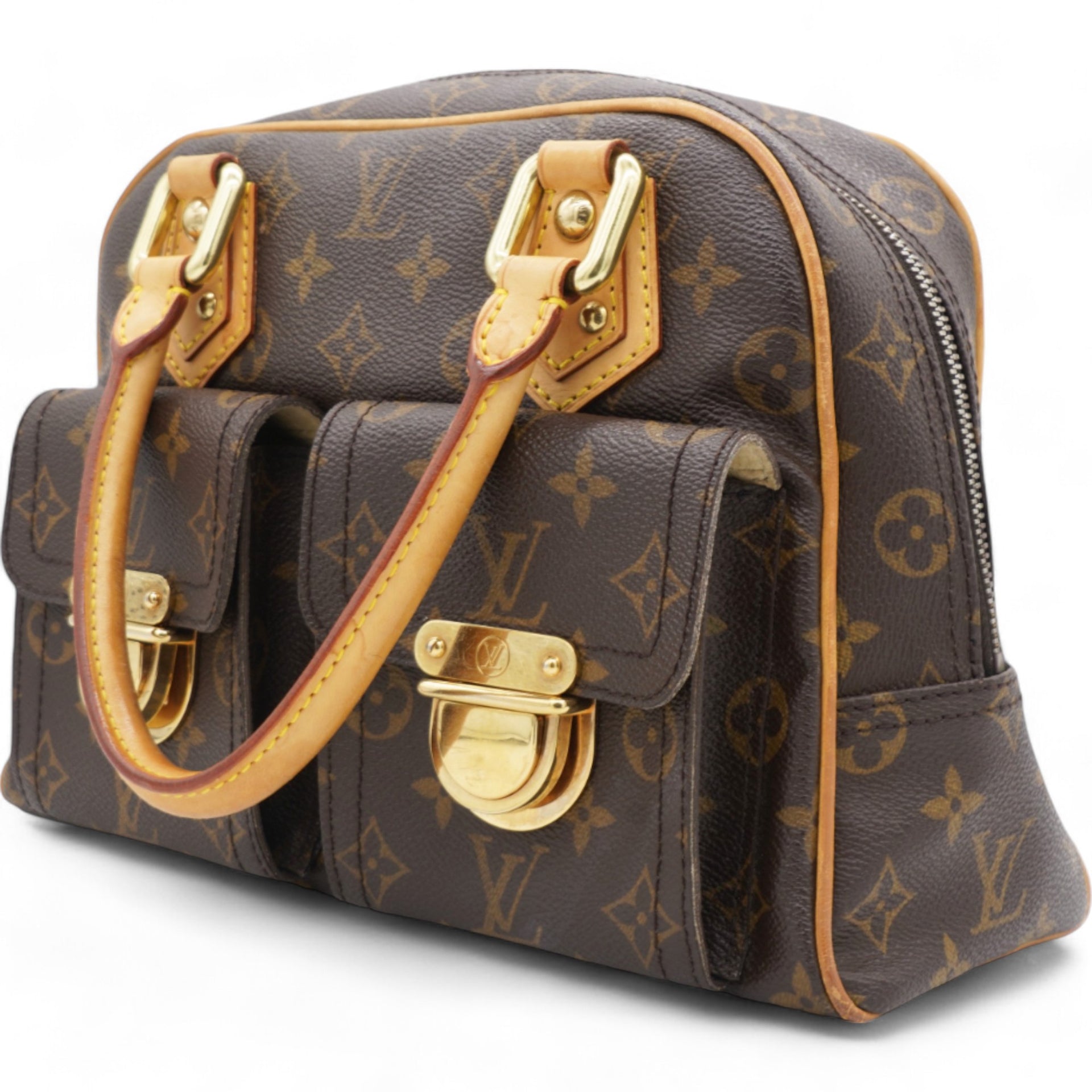 Monogram Canvas Manhattan PM Satchel