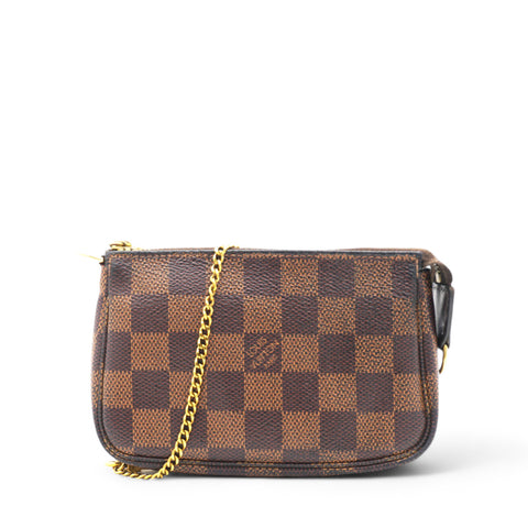 Damier Ebene Mini Pochette Accessories