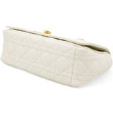 Lambskin Cannage Medium Caro Bag Ivory