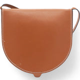 Soft Calfskin Mini Heel Pouch Tan