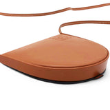 Soft Calfskin Mini Heel Pouch Tan