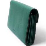 Green Leather Dionysus Wallet On Chain