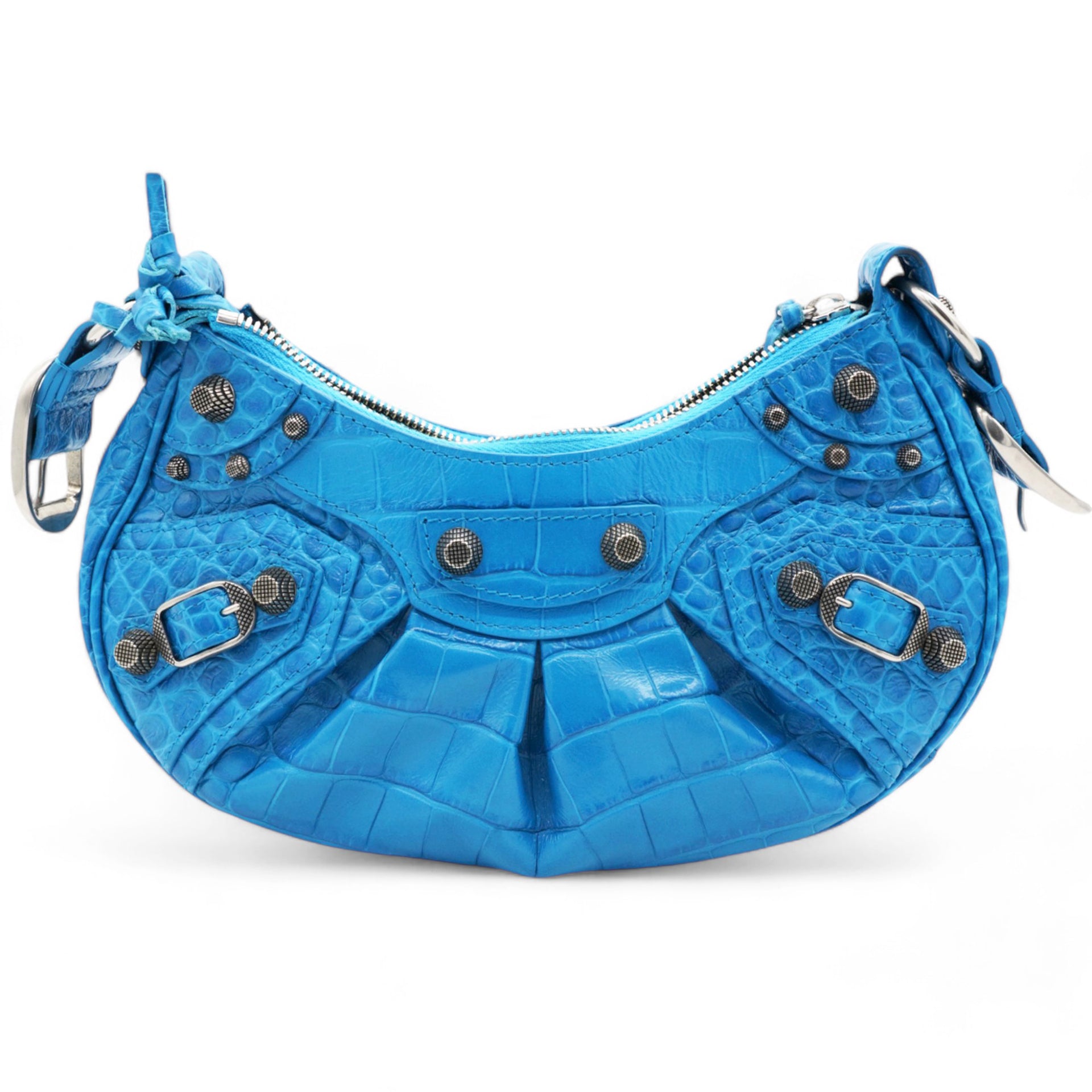 Le Cagole XS Shoulder Blue Bag