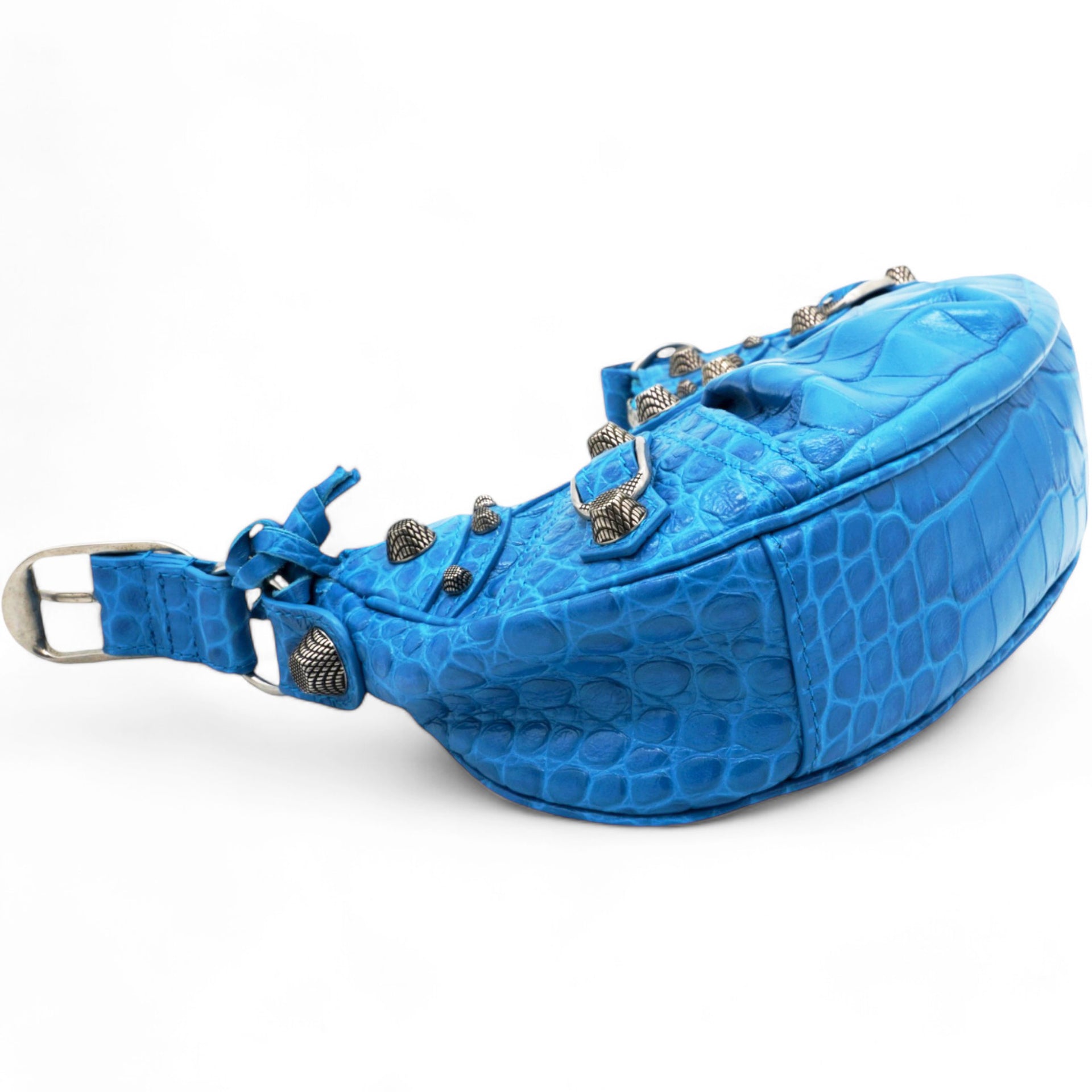 Le Cagole XS Shoulder Blue Bag