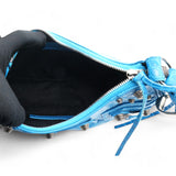 Le Cagole XS Shoulder Blue Bag