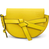 Mini Gate Yellow Leather Bag