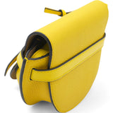 Mini Gate Yellow Leather Bag