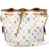 Monogram Multicolor Petit Noe White