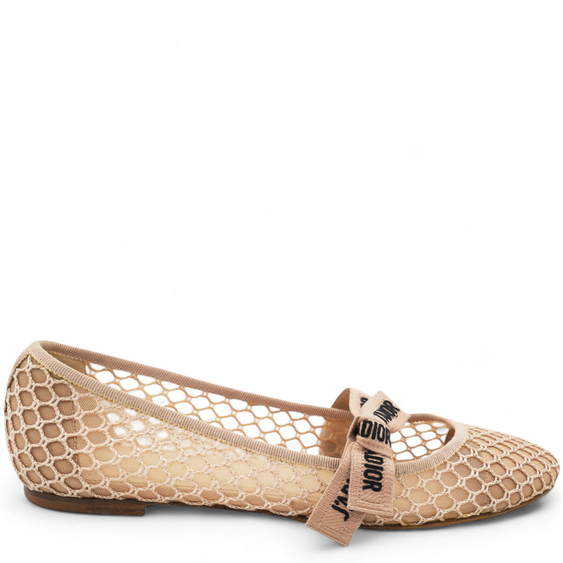 Resille Ribbon Miss J'Adior Ballet Flat Size 38.5