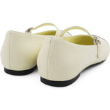 Lambskin Flats Ivory Size 38