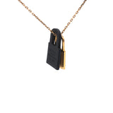 Swift Small O'Kelly Pendant Necklace Black