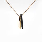 Swift Small O'Kelly Pendant Necklace Black