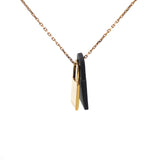 Swift Small O'Kelly Pendant Necklace Black