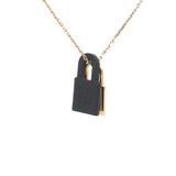 Swift Small O'Kelly Pendant Necklace Black