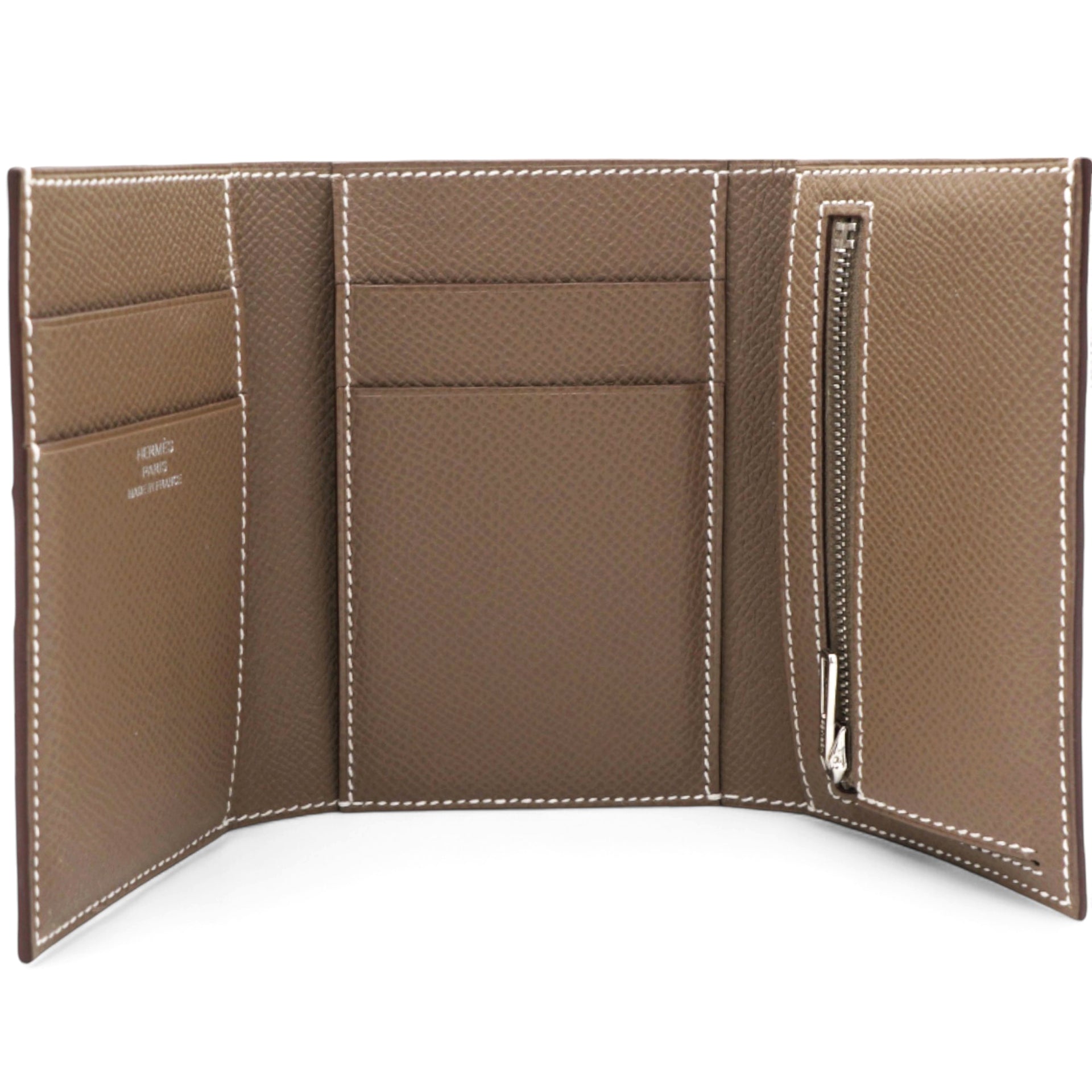 Bearn Combination Tri-fold Wallet Taupe