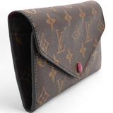 Monogram Josephine Wallet Fuchsia