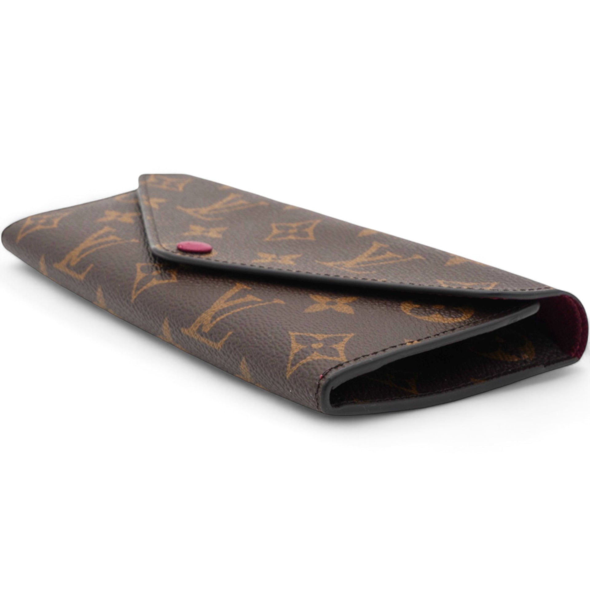 Monogram Josephine Wallet Fuchsia