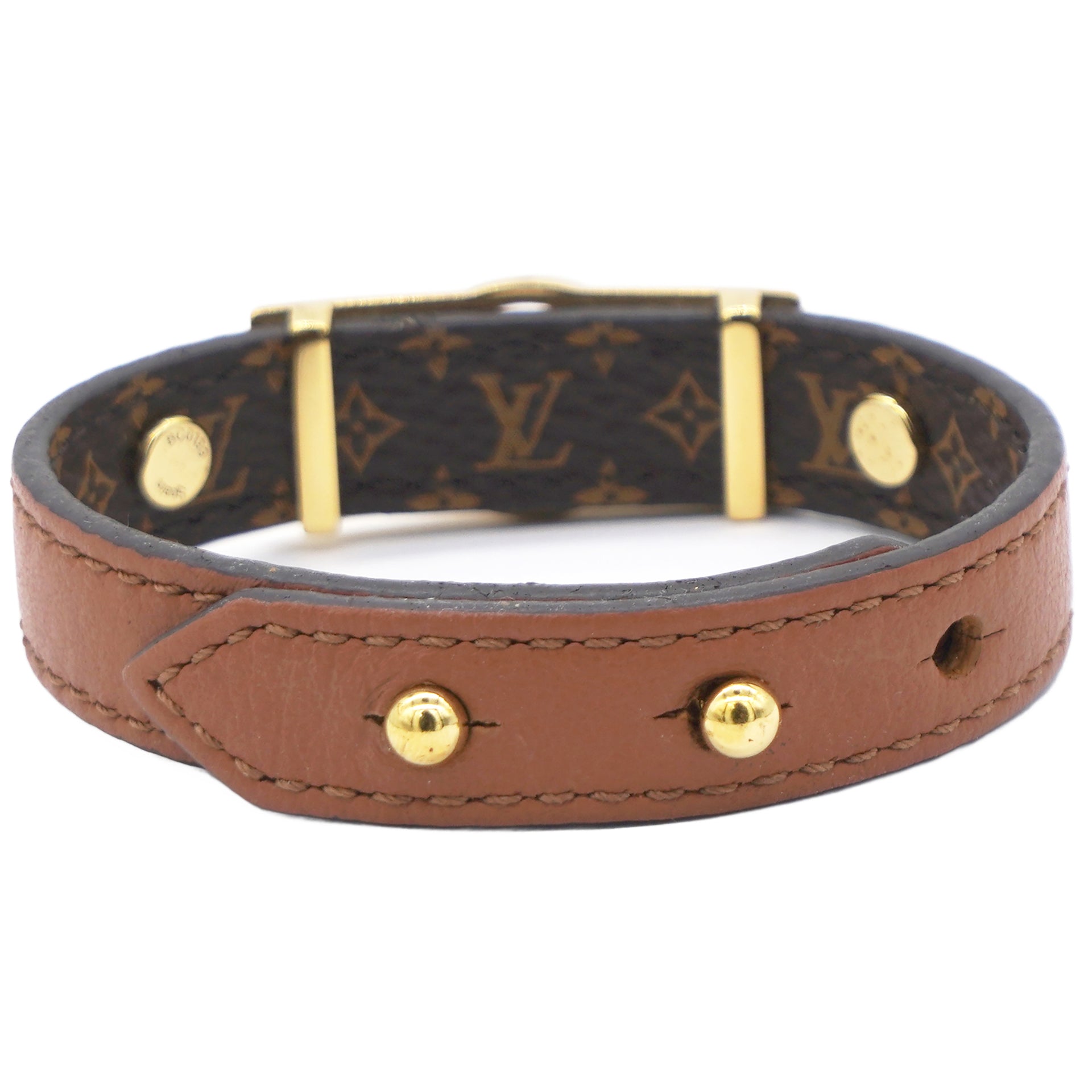 Monogram Dauphine Bracelet Tan Brown