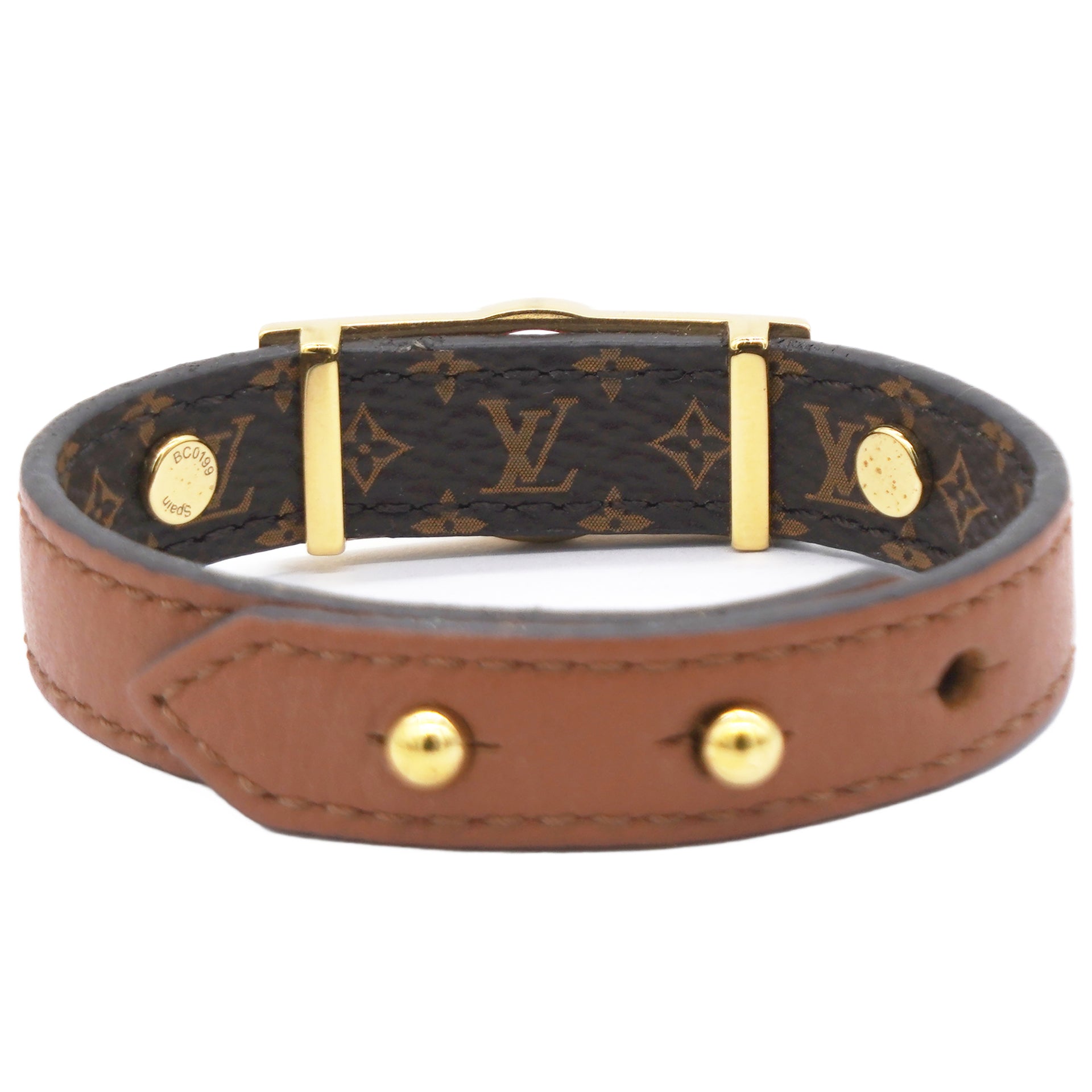 Monogram Dauphine Bracelet Tan Brown