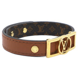 Monogram Dauphine Bracelet Tan Brown