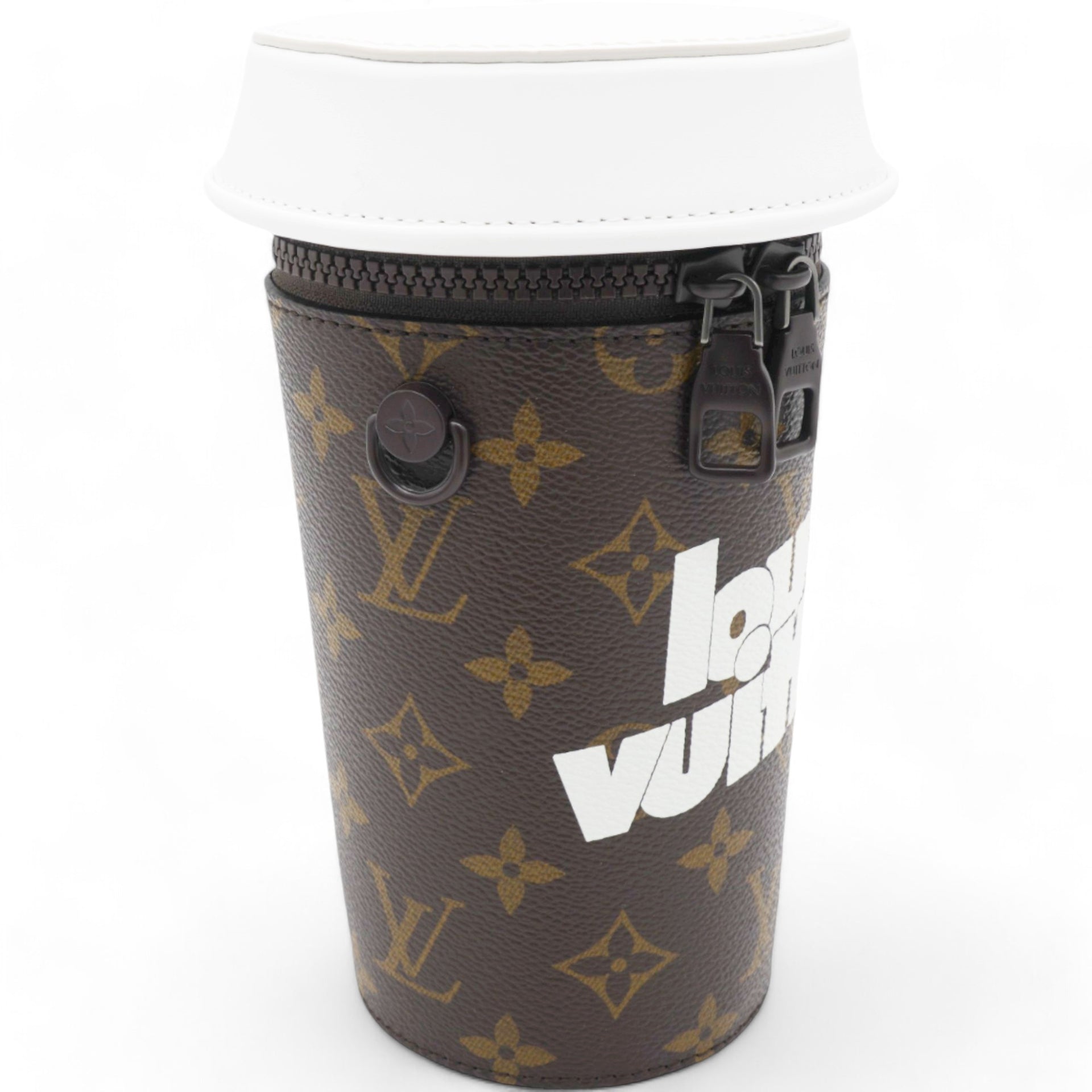 Monogram Calfskin Everyday LV Coffee Cup Pouch