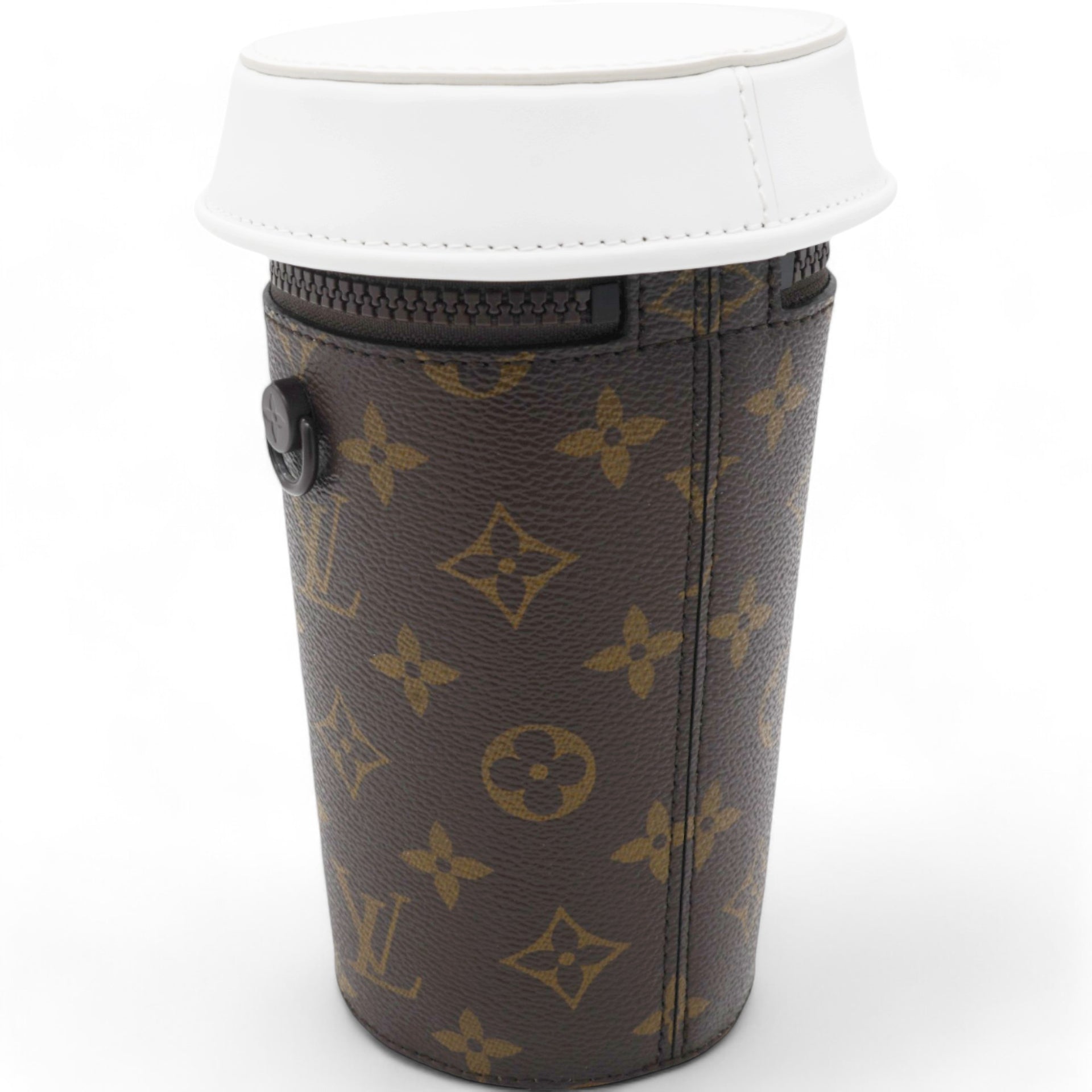 Monogram Calfskin Everyday LV Coffee Cup Pouch