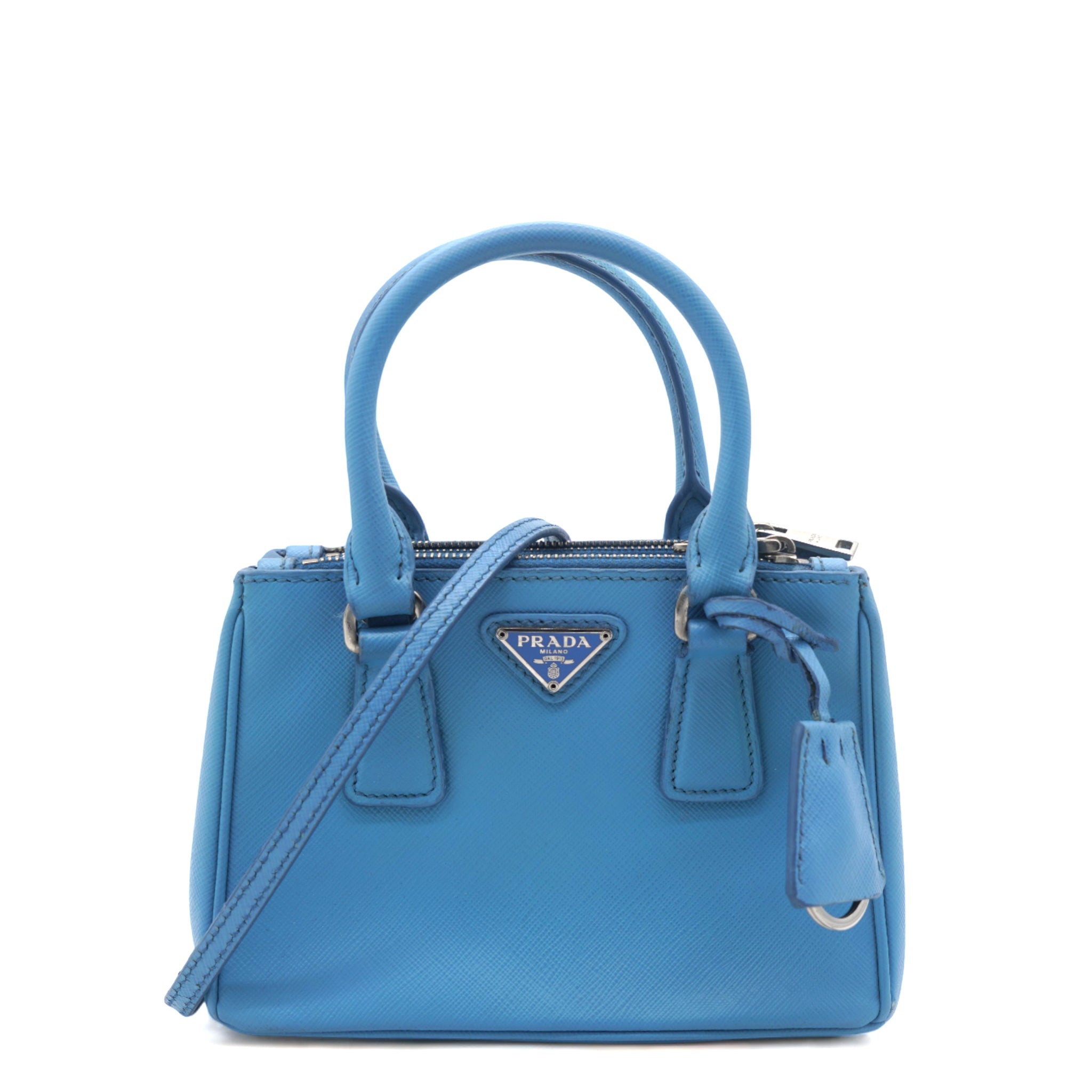 Saffiano leather crossbody bag prada online