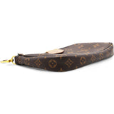 Rose Ballerine Monogram Canvas Multi Pochette Accessories Bag