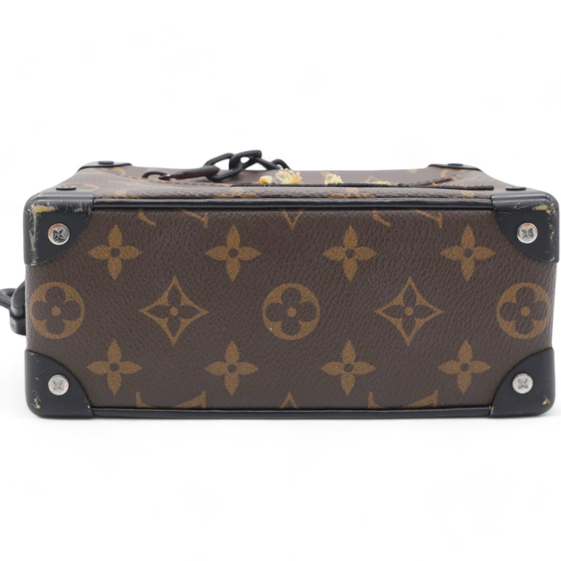 Soft Trunk Bag Monogram Canvas with LV Friends Patch Mini