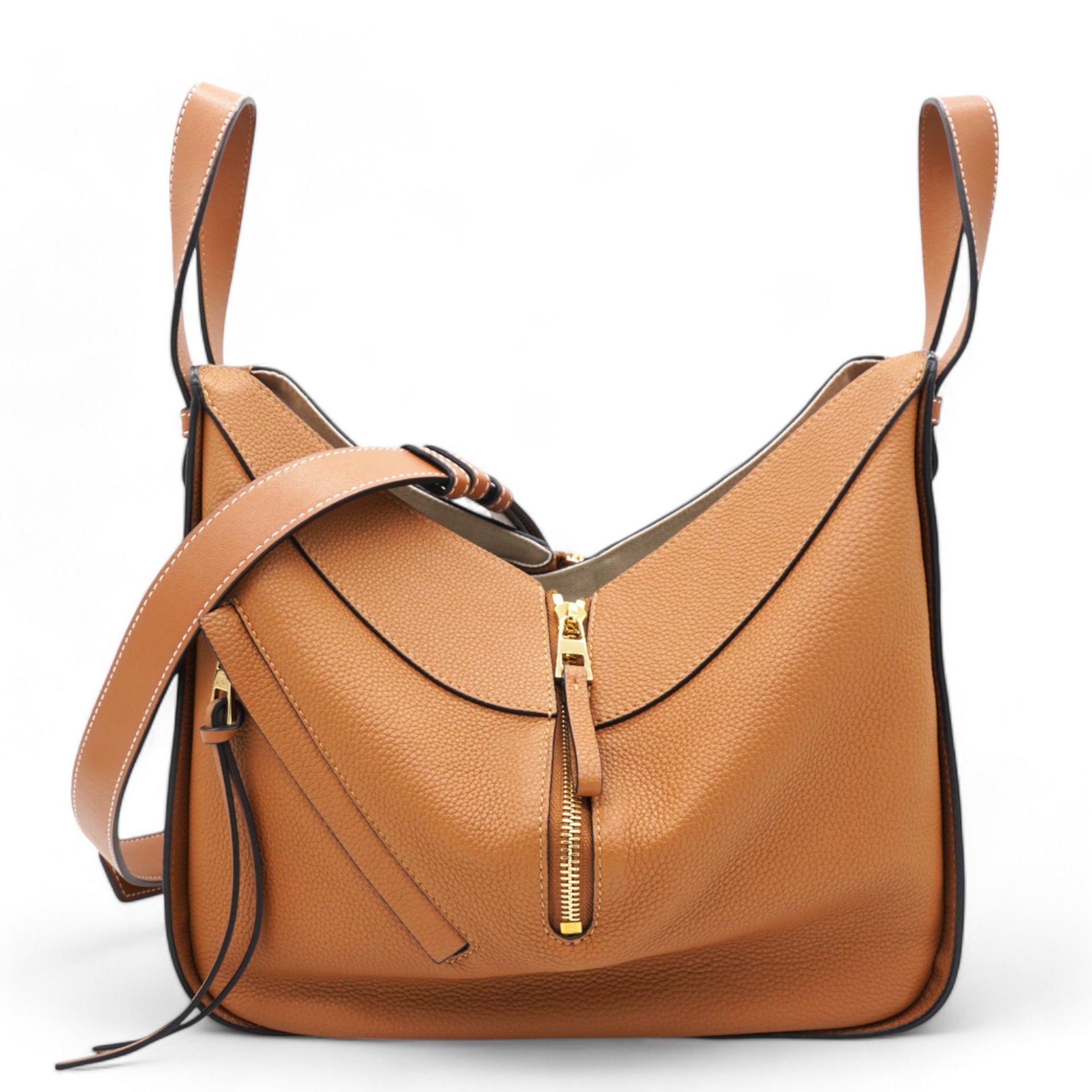 Small Hammock Shoulder Bag Tan