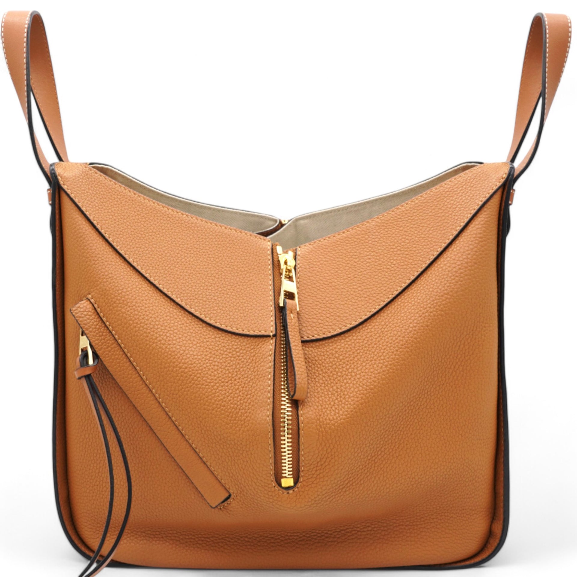 Small Hammock Shoulder Bag Tan