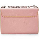 Epi Twist Shoulder Bag MM Rose Ballerine