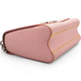 Epi Twist Shoulder Bag MM Rose Ballerine