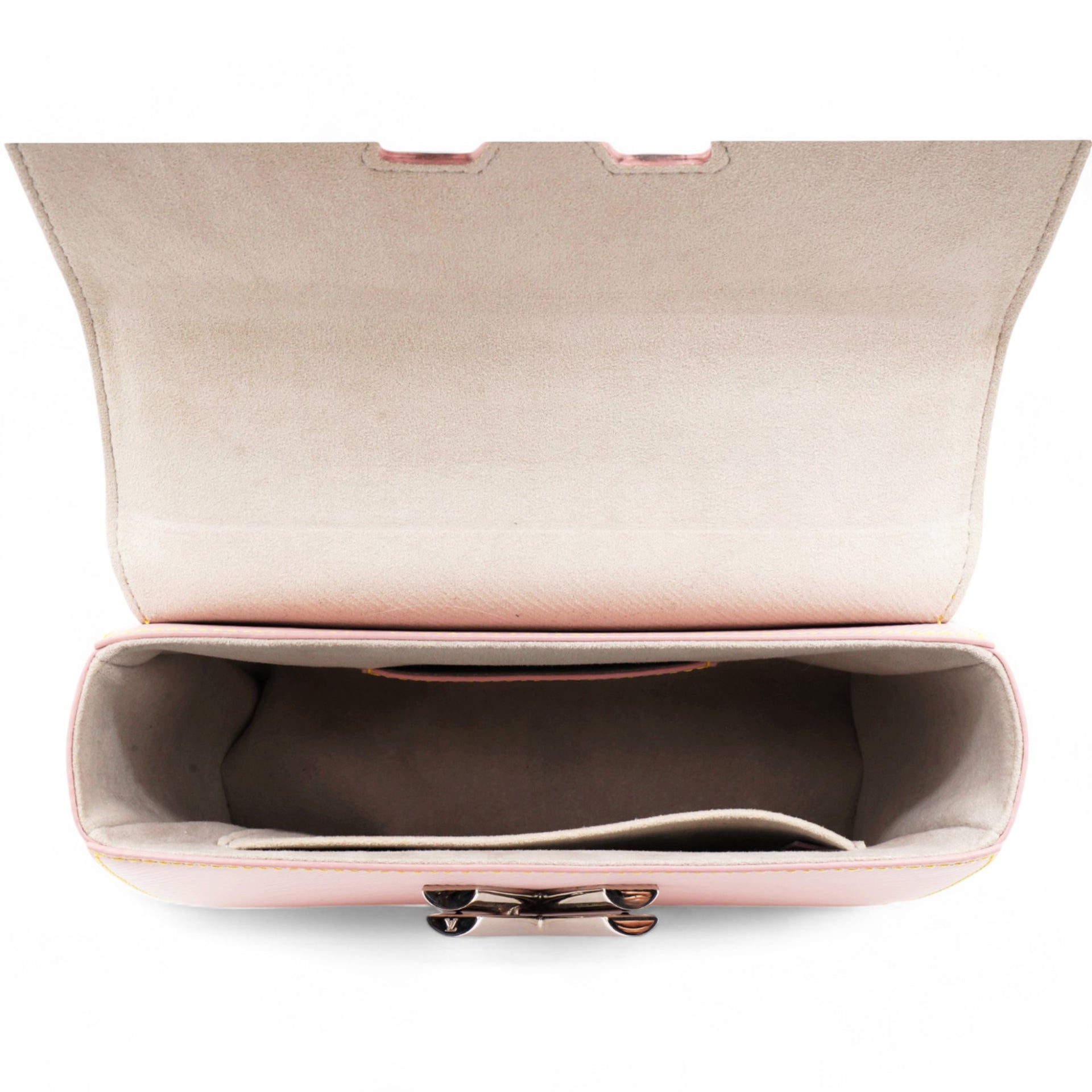 Epi Twist Shoulder Bag MM Rose Ballerine