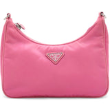 Nylon Re-Edition Shoulder Bag Pink