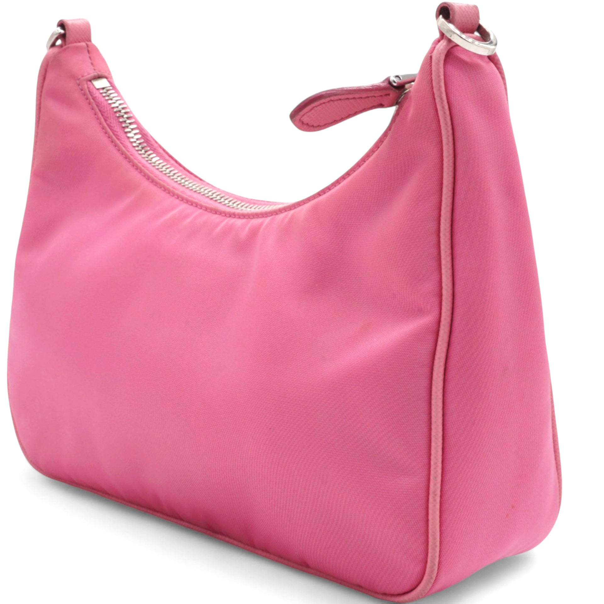 Nylon Re-Edition Shoulder Bag Pink